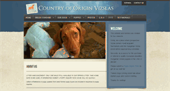 Desktop Screenshot of countryoforiginvizslas.com